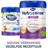 Hero Baby Nutrasense SensiSoft peutermelk 3 - Flesvoeding vanaf 1 jaar - 3 x 700 gram