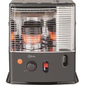 Qlima - R 4224S TC-2 - Petroleumkachel - Grijs - 2400 W - Voor Ruimte tot 85 m³