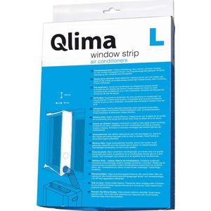 Qlima Window fitting KIT Large - Klimaat accessoire Wit