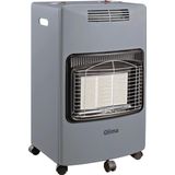 Qlima Gaskachel GH 959 RF 2-in-1 Connector 4,1 KW Grijs