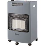 Qlima Gaskachel GH 959 RF 2-in-1 Connector 4,1 KW Grijs