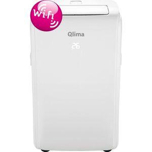 Qlima P 528 - Mobiele airco - 3-in-1 functie - Inclusief Wifi - Geschikt voor Ontvochtiging - 2700 Watt