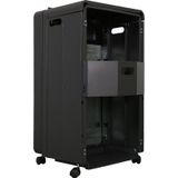 Qlima Gaskachel 2-in-1 Inklapbaar GH 342 RV 4,2 KW Antracietkleurig