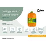 Qlima - Spark - Kachelbrandstof - 20 Liter