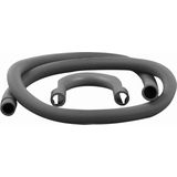 Nedco® Afvoerslang + bocht voor Wasmachine - 19-22mm - 1.5m - Grijs