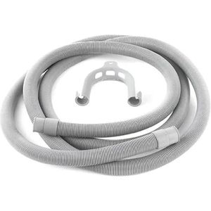 Nedco® Afvoerslang + bocht voor Wasmachine - 19-22mm - 1.5m - Grijs