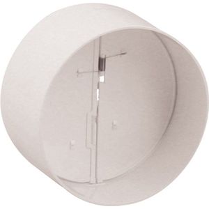 Nedco BV Vlinderklep ø 100mm, ABS, kunststof wit