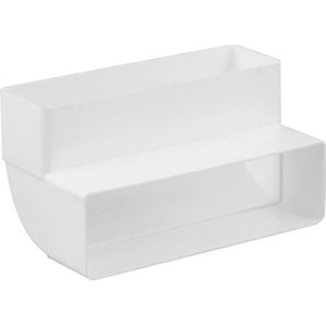 T125 verticale bocht 90deg 204 x 60 mm