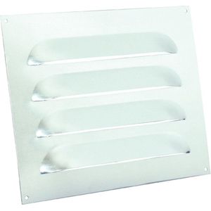 Nedco Schoepenrooster aluminium - 250x250mm