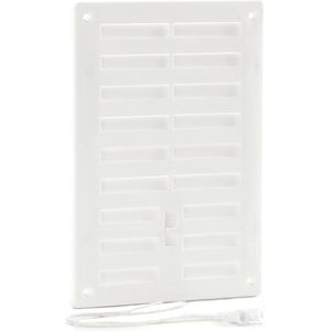 Schuifrooster 15X22Cm M Koord Wit