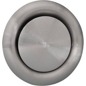 Nedco Ventielrooster - Voor Diameter 125 Mm - RVS - met Klemmen