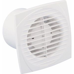 Axiaal 100 - Badkamer/toilet ventilator - Wit