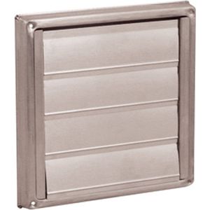 Nedco Lamellenrooster - RVS - 160 x 160 mm - Ø100 mm