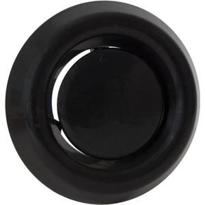 Nedco Afzuigventiel - Rond - 4 Standen - Ø 100 T/M 125 Mm - Zwart