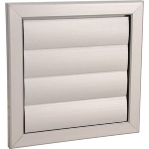 Nedco BV Aluminium lamellenrooster 255x255mm aluminium F1 aluminium geanodiseer