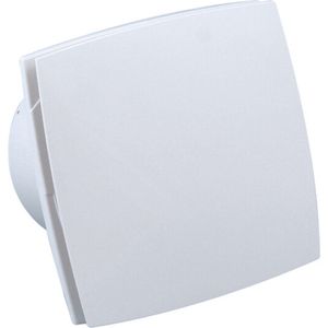 Nedco badkamer-/ toiletventilator met timer en vochtsensor - aansluitmaat 100mm - wit