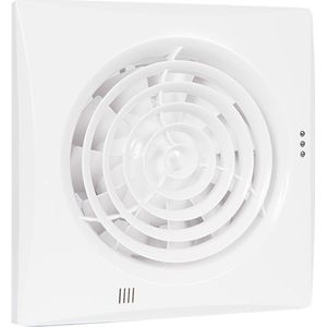Silencio badkamerventilator wit Ø125mm met timer