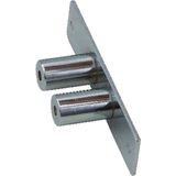 Nemef SK 1008 Veiligheidssluitkom | staal vernikkeld 22x101mm rechthoekig | DR 1+2+3+4 - 9100890000