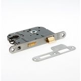 Nemef Veiligheidsslot 1279/17 Links - Hartafstand 55mm - Doornmaat 50mm - RVS voorplaat - SKG*