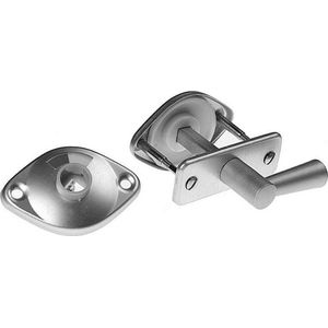 Nemef - WC Garnituur - Rood/Wit - Kunststof