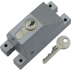 Nemef - Espagnoletbeveiliger - Aluminium - Zilverkleurig Gelakt