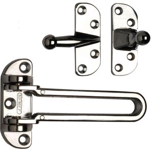 Nemef - Kierstandhouder 2828/9 - Verchroomd - Zamak - Inclusief Bevestigingsmateriaal