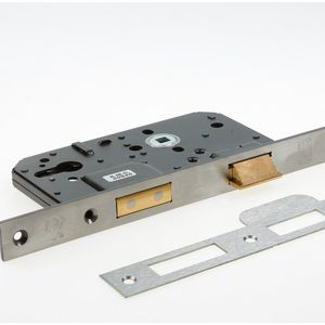 Nemef - 4219 - Dag- en Nachtveiligheidsdeurslot - RVS - SKG**