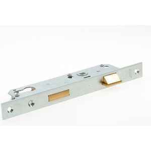 Nemef 8791 Deurslot | DM35mm | PC 92mm | krukgat 8mm | voorplaat staal verzinkt 24x245mm rechthoekig | messing dag- en nachtschoot | DR 2+4 - 9879114352