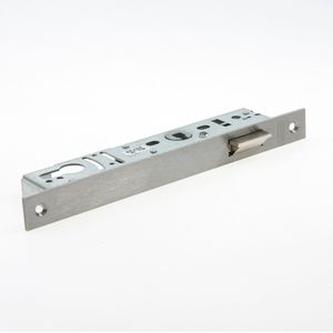Nemef 9620 Loopslot | DM30mm | krukgat 8mm | voorplaat RVS 24x245mm rechthoekig | zamac vernikkelde dagschoot | DR 1+3/2+4 - 9962207001