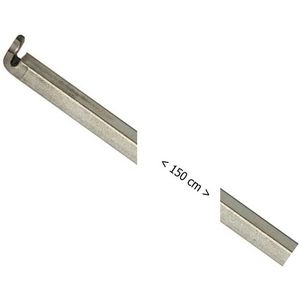 Nemef kruk-espagnolet stang 9mm 1500mm