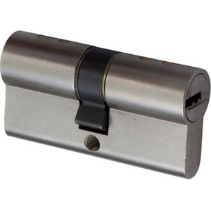 Nemef Veiligheidscilinder Dubbel 142/9 - 2 stuks gelijksluitend incl. 6 sleutels - SKG