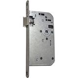 Nemef project insteek loopslot - doornmaat 60 mm - RVS voorplaat - 435/17 - Rs/Ls