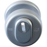 Nemef - veiligheidsrozet - 3441-II - aluminium F1 - SKG*** - diameter 60mm - kerntrekbeveiliging - geschikt voor bijzetsloten - buitendeuren