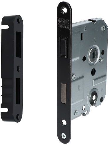 Nemef - Cilinderslot - Zwart - 55 mm - Magneet