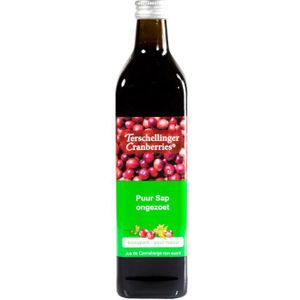 Cranberrysap Ongezoet Bio