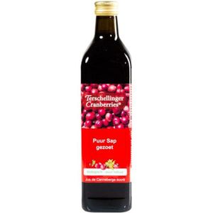 Terschellinger Cranberrysap Gezoet Eko 750 ml