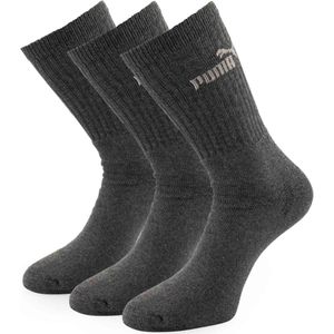 Puma - Crew Sokken - 3-pack - Zwart - Katoenmix