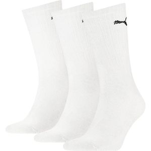 PUMA - Set van 3 Paar Tenniskousen - Wit - Katoen