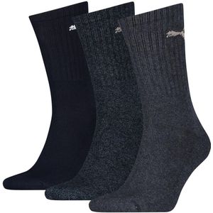 PUMA Socken »PUMA UNISEX CREW SOCK 3P«, (3 Paar), mit farblichem Logo