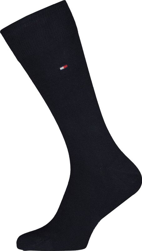 Tommy Hilfiger - Klassieke Herensokken - Antraciet - Katoen - 2 Paar