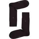 Tommy Hilfiger - Classic Sokken - Kensington Brown - 2 Pack - Gekamd Katoen