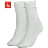 Tommy Hilfiger - Casual Sokken - Wit - 2 Stuks