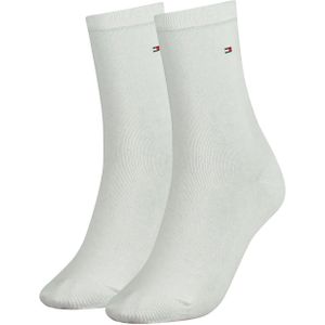 Tommy Hilfiger - Casual Sokken - Wit - 2 Stuks