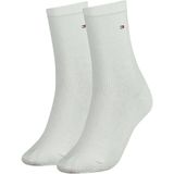 Tommy Hilfiger Socken TH WOMEN SOCK CASUAL 2P (2-Paar, 2 Paar) mit flacher Zehennaht