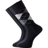 Tommy Hilfiger - Heren Sokken - Set van 2 - Katoen - Zwart