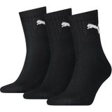 Puma - Crew Sport Sokken - Katoen - Antraciet - 3-Pack