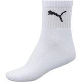 Puma Set van 3 Paar Uniseks Korte Sokken - Wit