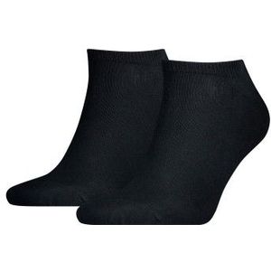 Tommy Hilfiger - Sneakersokken - Uni - Gekamd Katoen - Set van Twee Paar