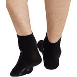 Tommy Hilfiger Sokken Quarter met Logo - set van 2 Zwart