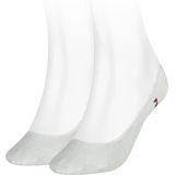 Footies - Wit - Katoenmix - 2 Paar